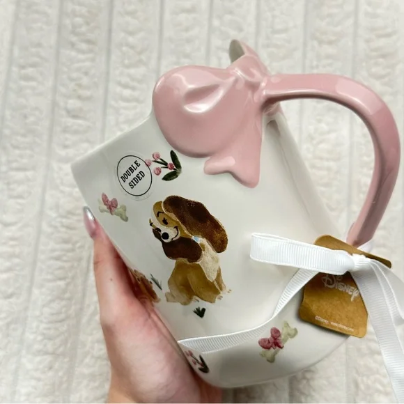 Rae Dunn Disney Lady and The Tramp Mug - Picture 8 of 10